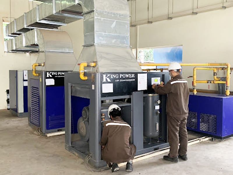 Lưu ý trước khi lắp đặt máy nén khí Hitachi